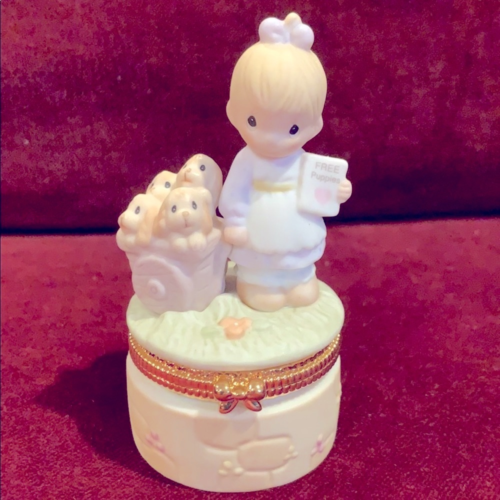 NEW Jewelry Box mini Precious Moments figurine